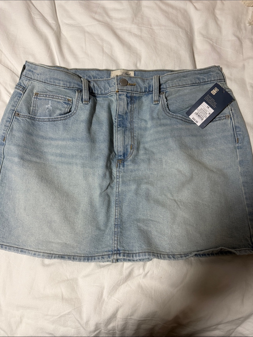Denim skirt